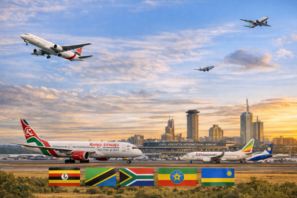 camptrek safari flight international