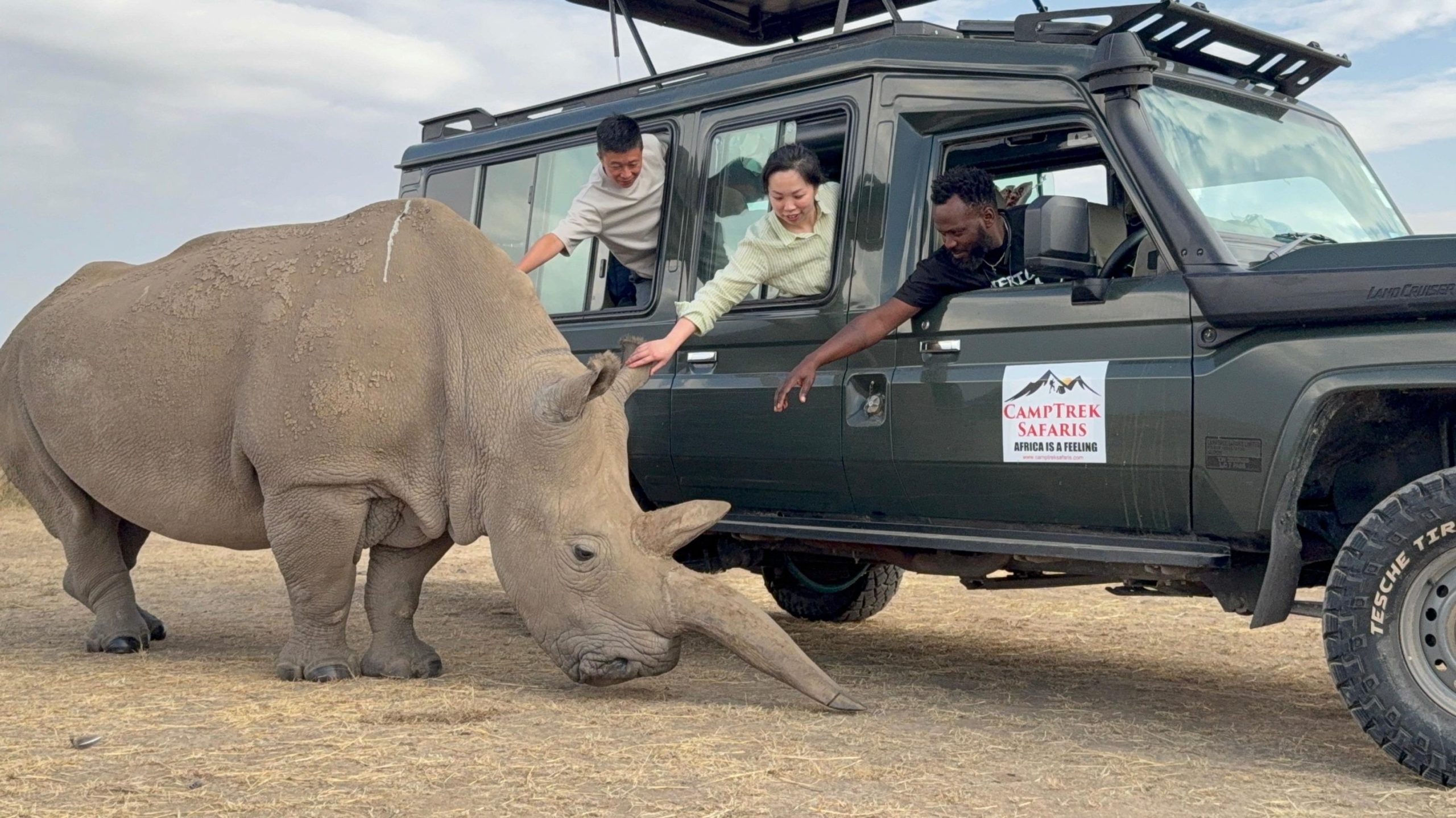 Rhino conservation on safari with Camptrek Safaris
