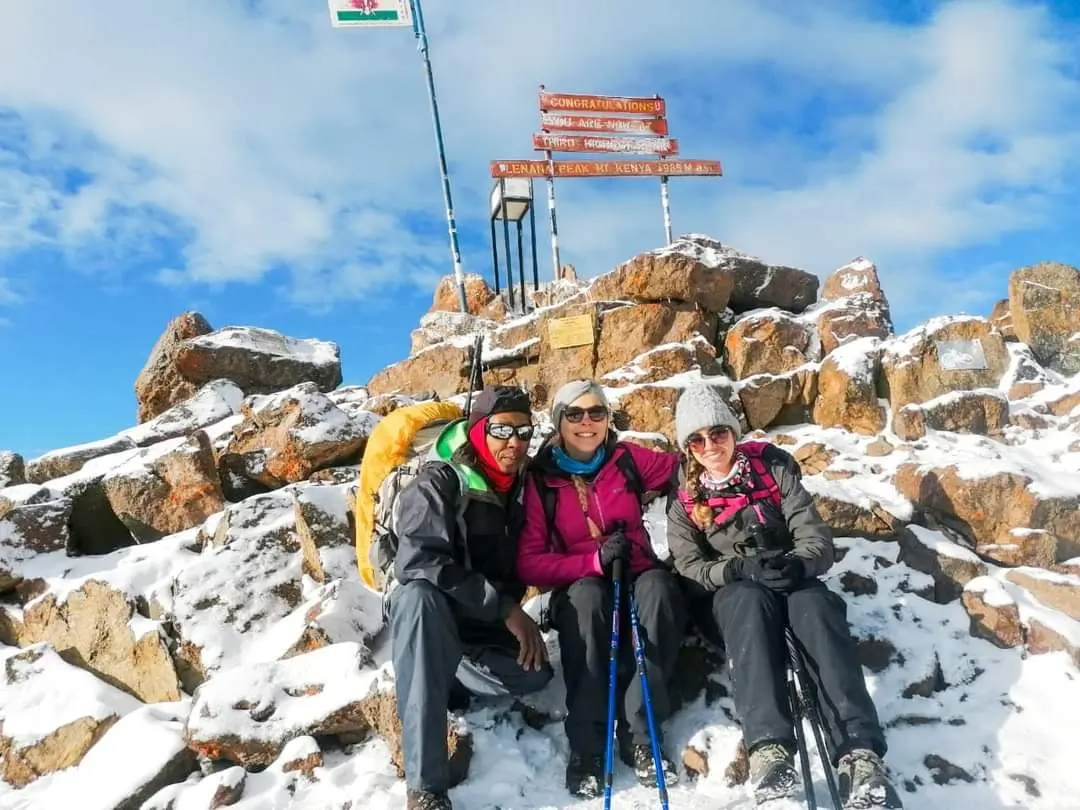 Mount Kenya adventure hiking experience